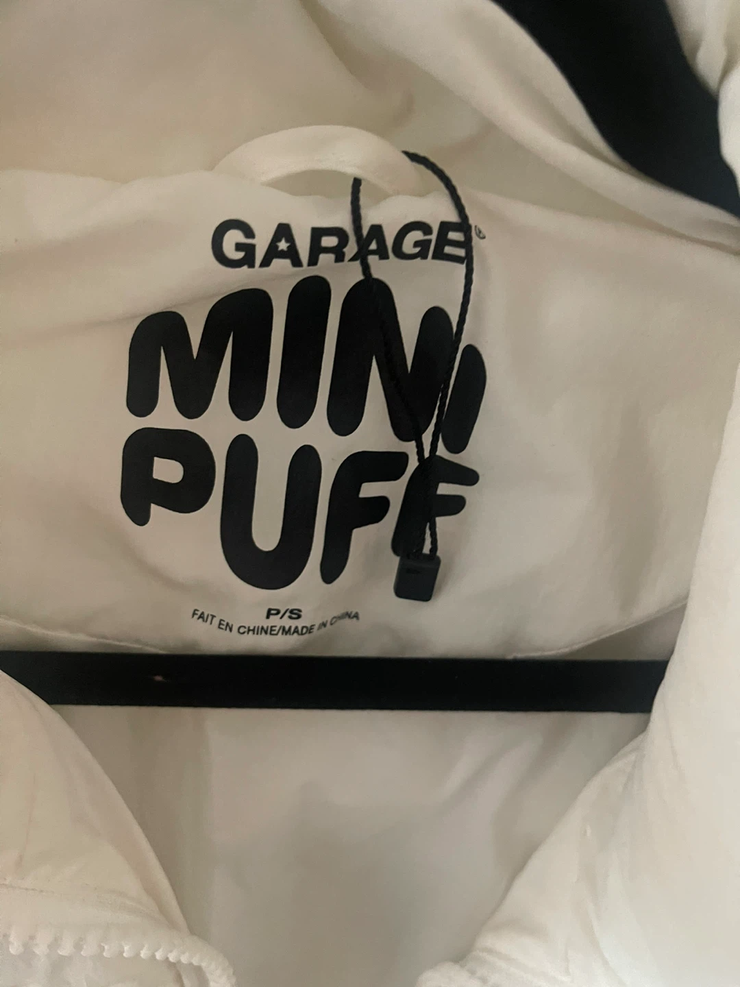 Garage Mini Puff Puffer Jacket Cream P/S - photo 2