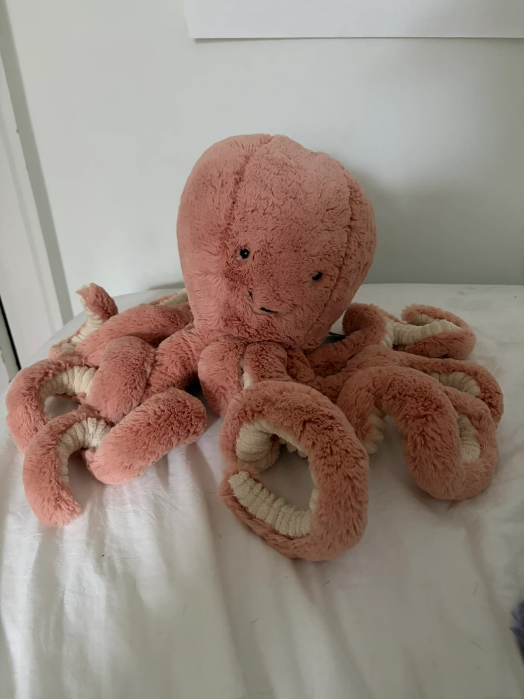 Large Jellycat London Pink Octopus Plush