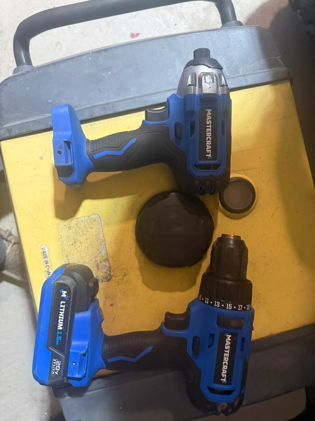 Mastercraft Blue Power Tools Lot )