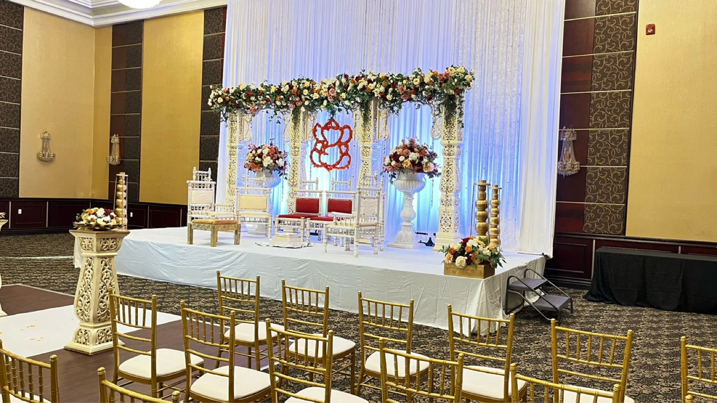 Wedding Stage Decor Mandap