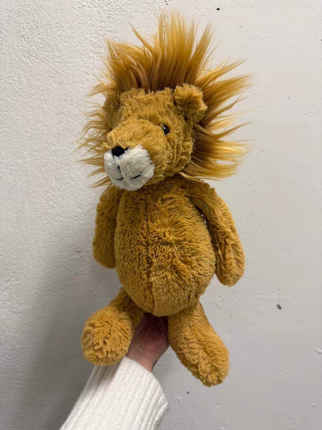 Jellycat bashful lion plush toy