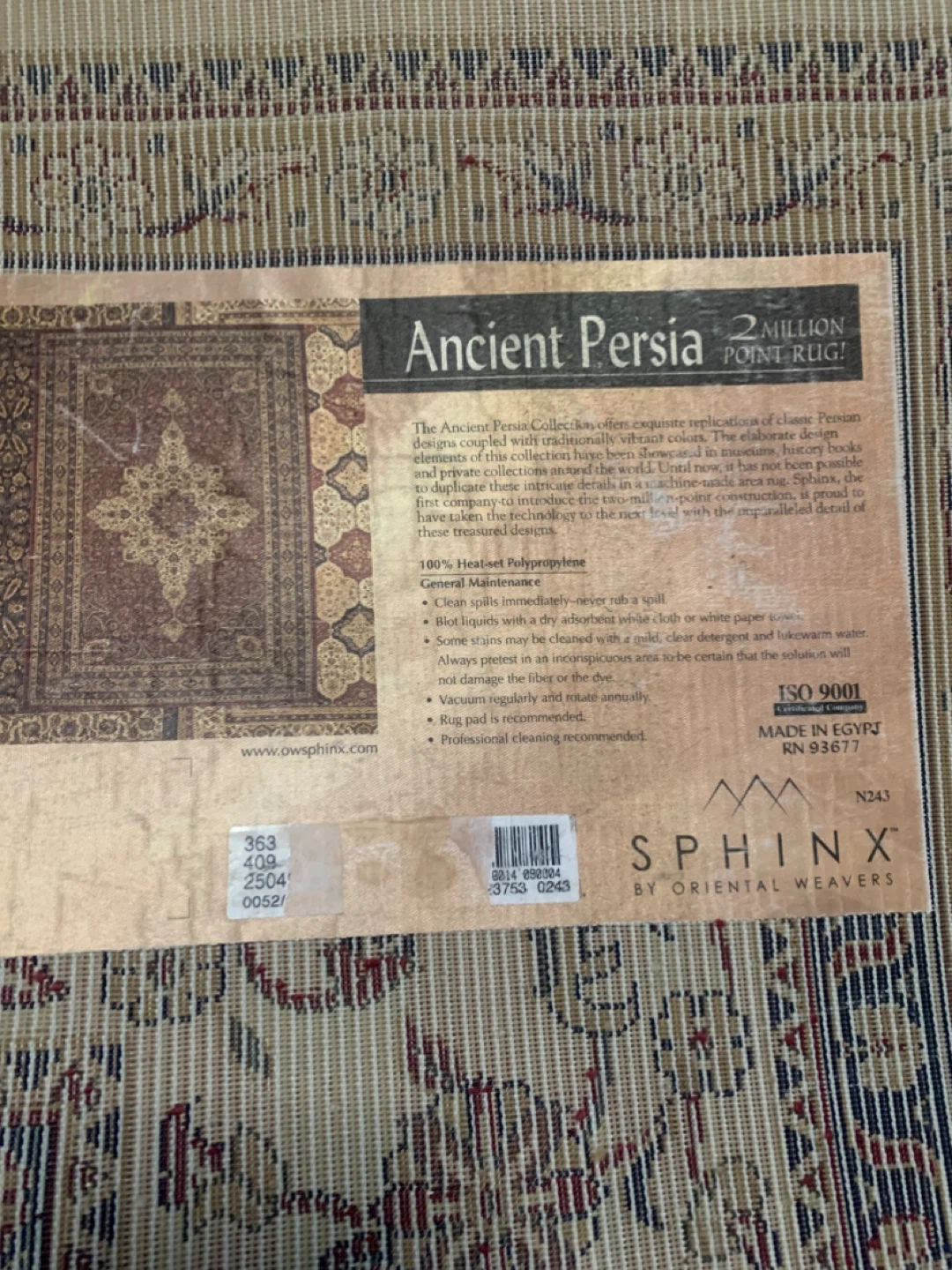 Sphinx by Oriental Weavers Ancient Persia Area Rug - photo 4