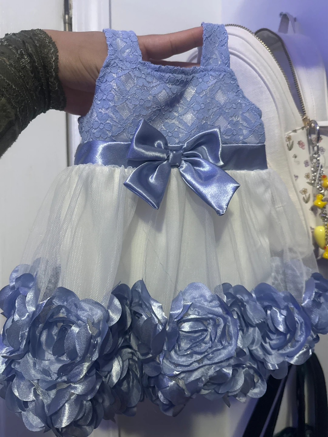 Un vestido para bebé de 0 a 3 meses