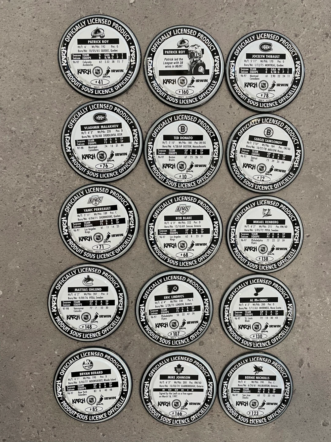 Katch Irwin NHL Hockey Medallions 6cm - photo 2