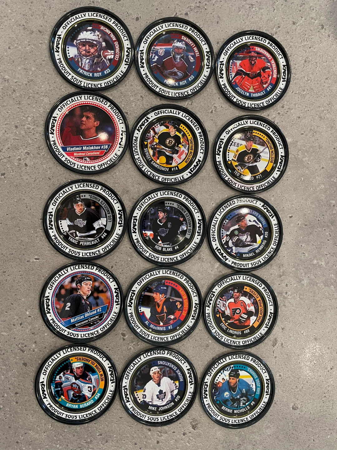 Katch Irwin NHL Hockey Medallions 6cm