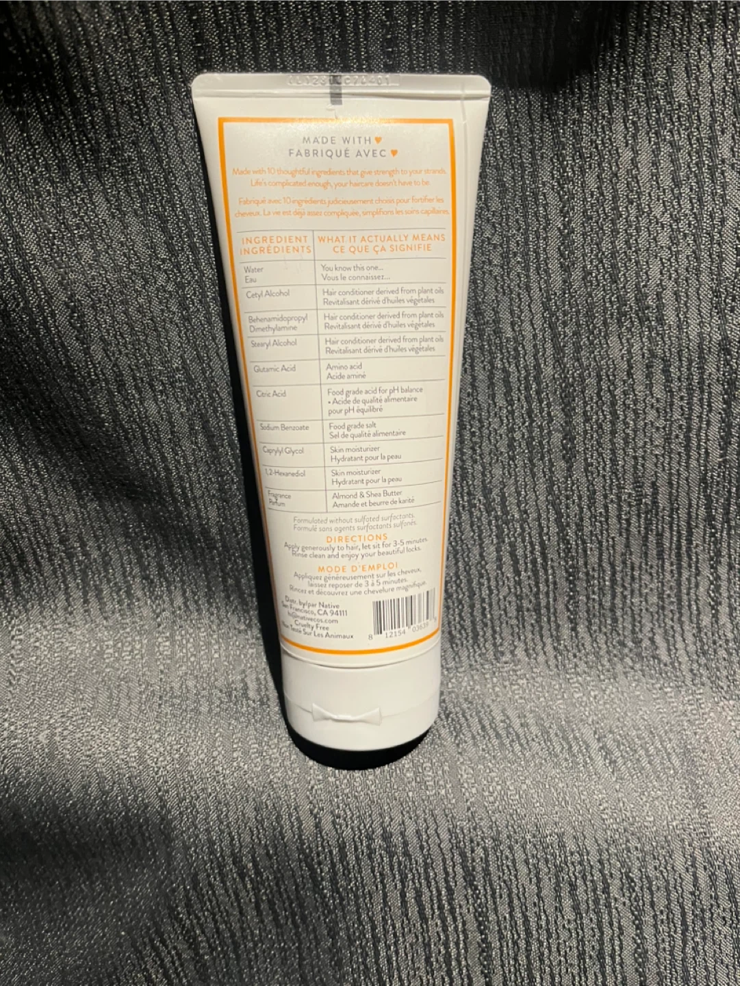 Native Strengthening Hair Mask with Almond & Shea Butter - photo 2