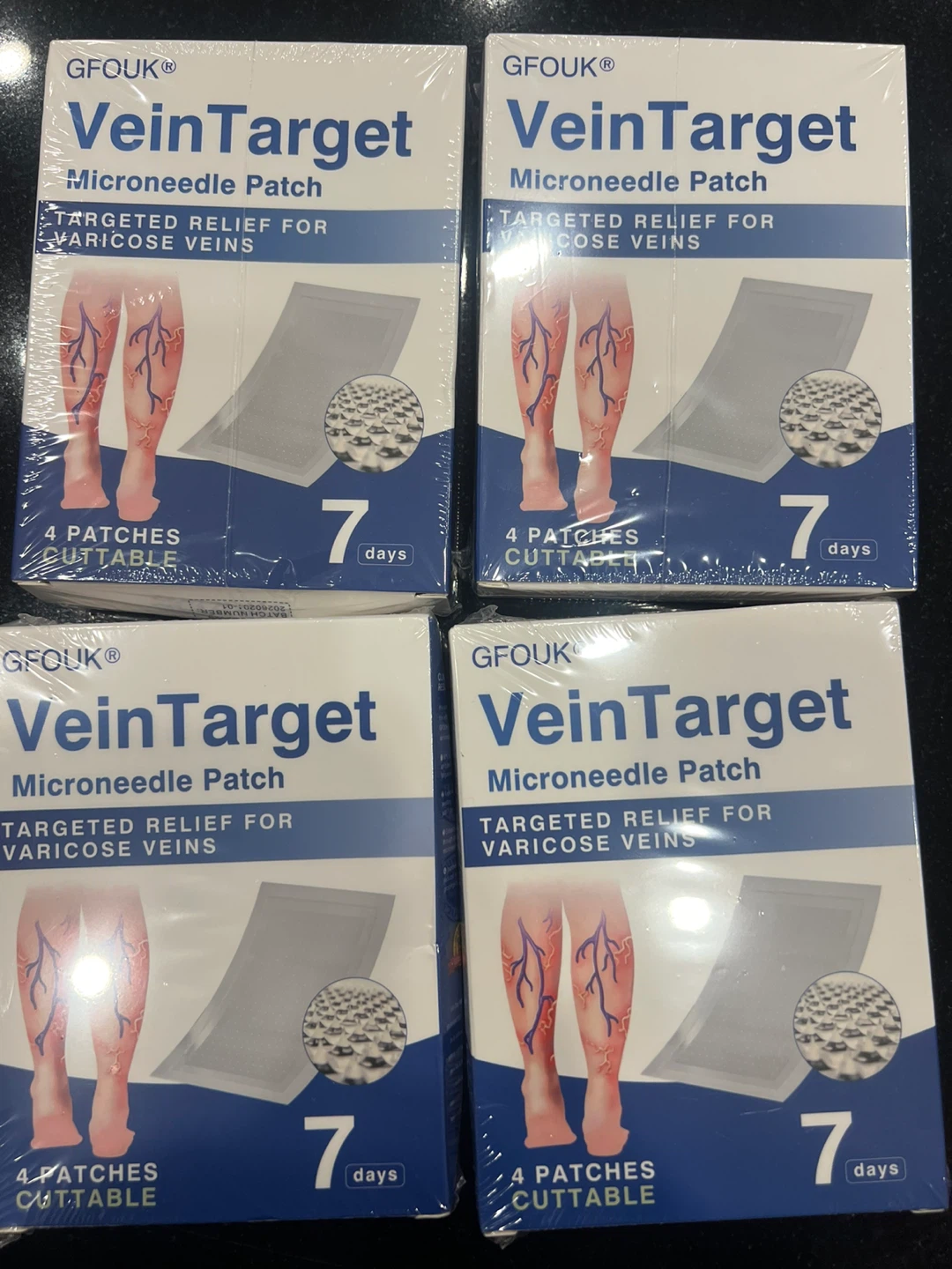 GFOUK VeinTarget Microneedle Patch for Varicose Veins