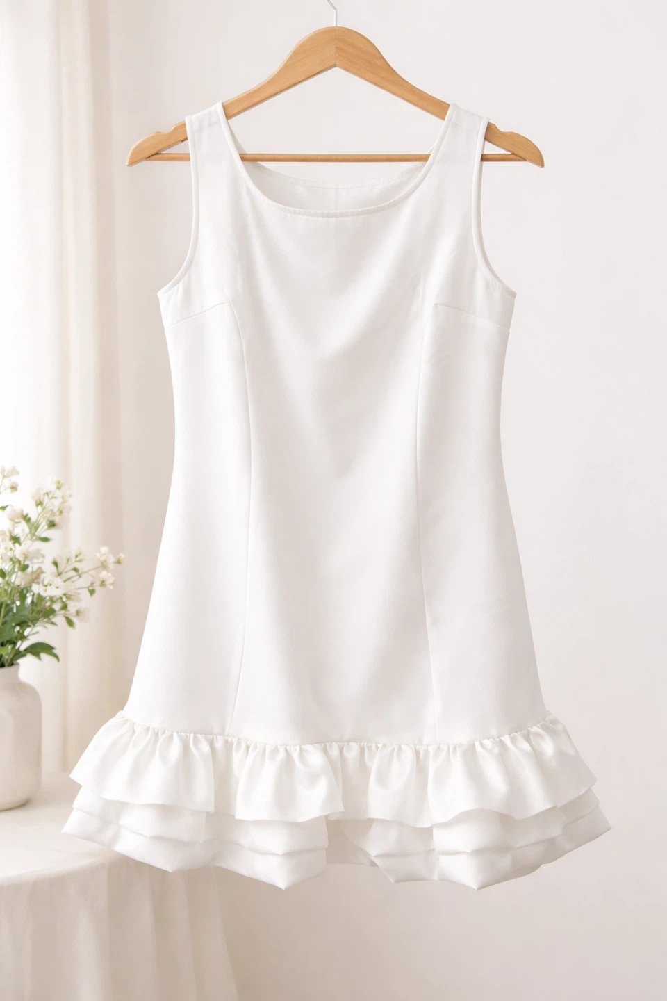 Vestido blanco hermoso