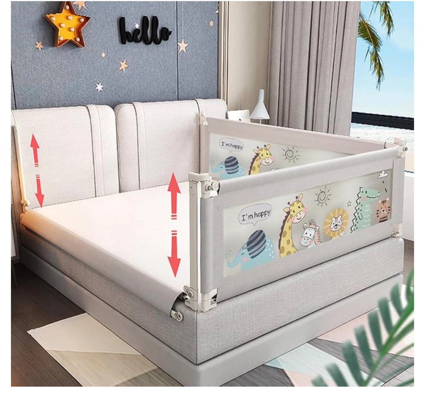 3 Pack Baby Bed Rail Guards- king size - photo 3