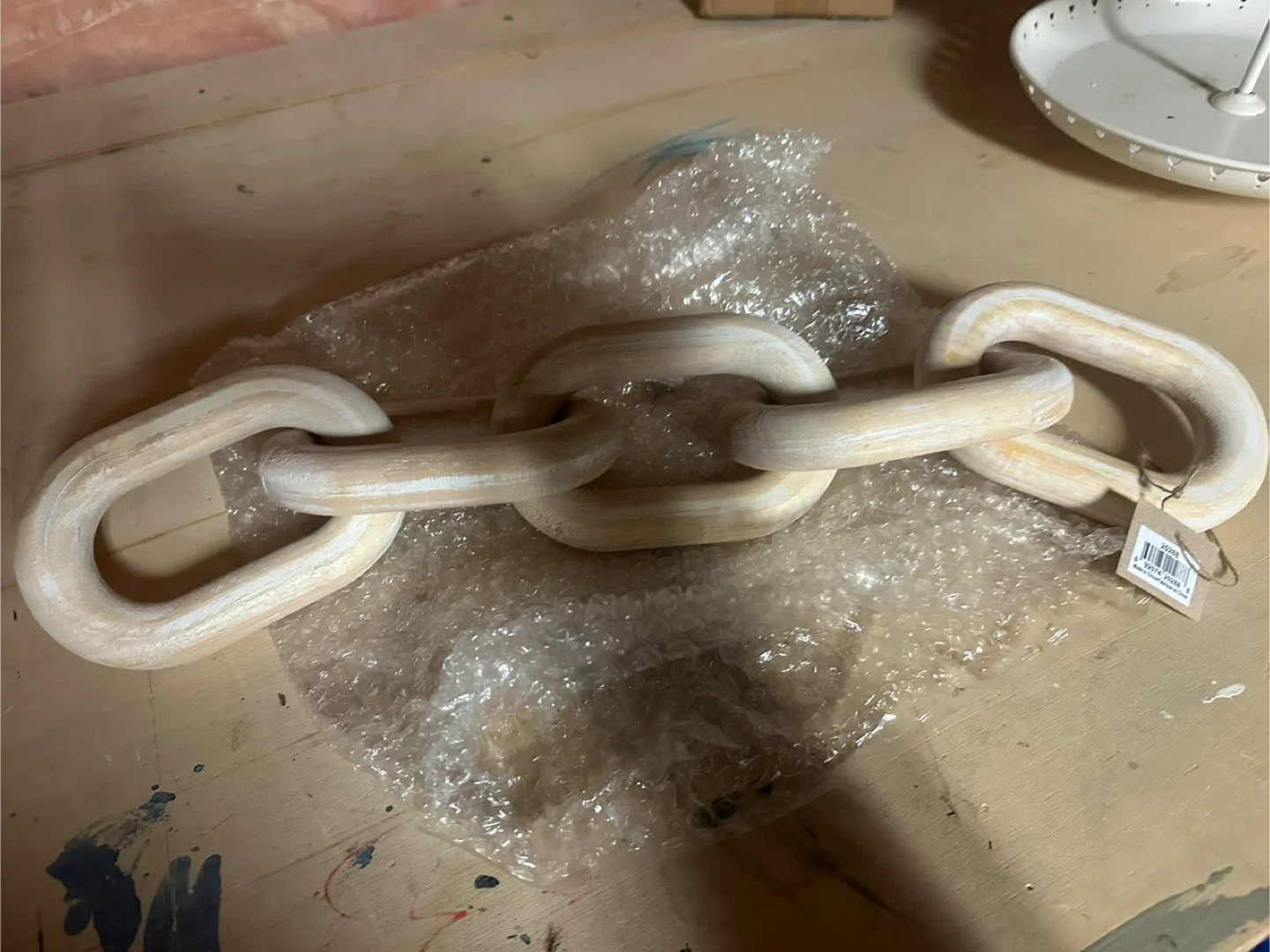 Decorative Wood Chain Link
