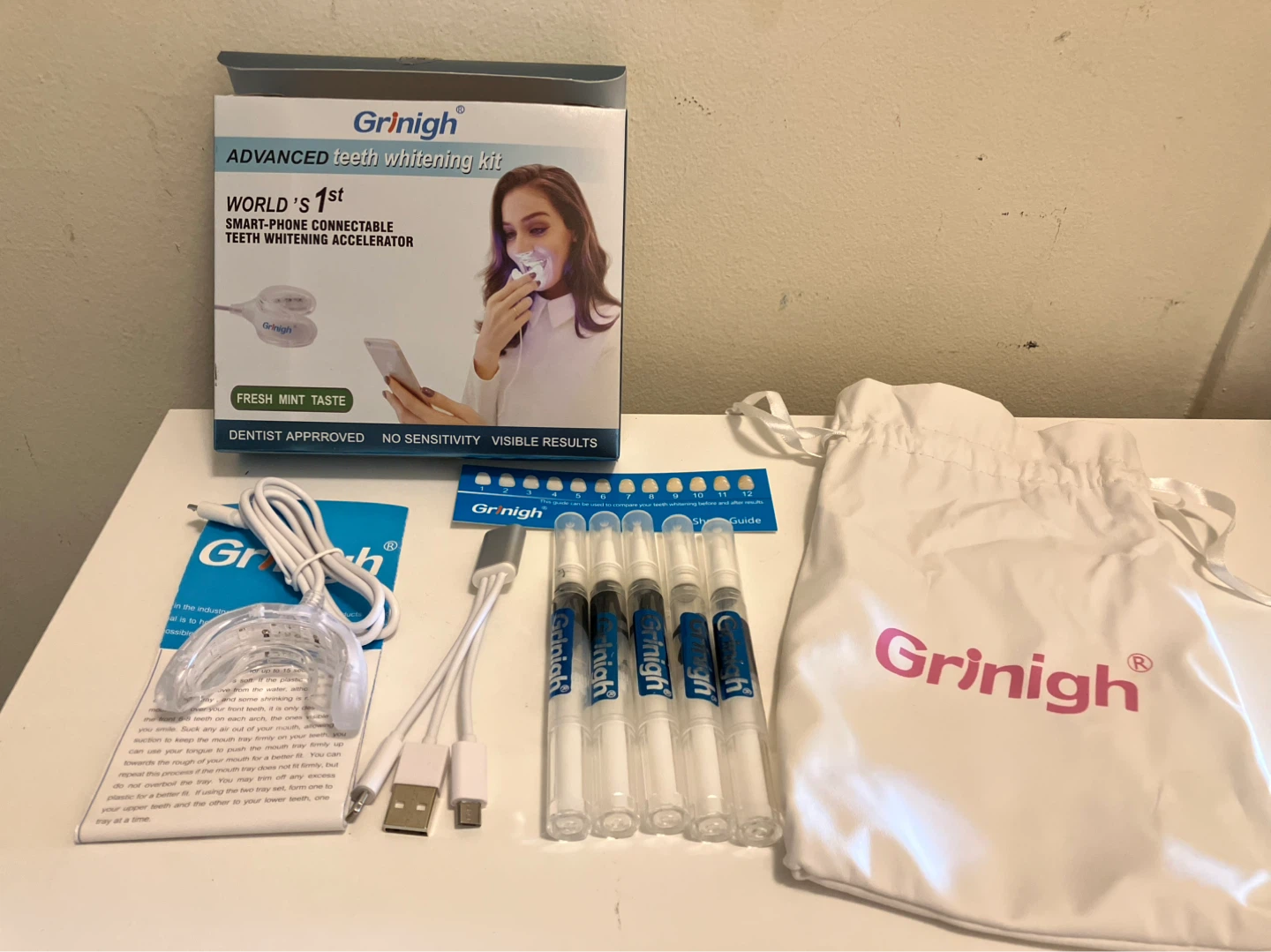 New-Grinigh Advanced Teeth Whitening Kit