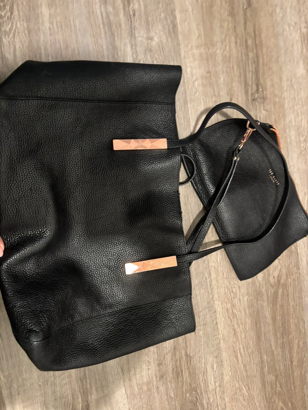 Ted Baker Black Tote Bag with Pouch - photo 3