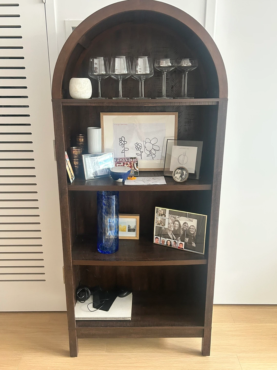 Tall Arched Bookshelf - photo 2