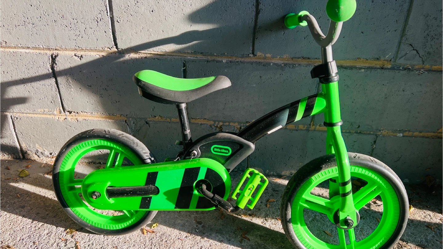Little Tikes Green Balance Bike 2-in-1 Toddler Bike - photo 4