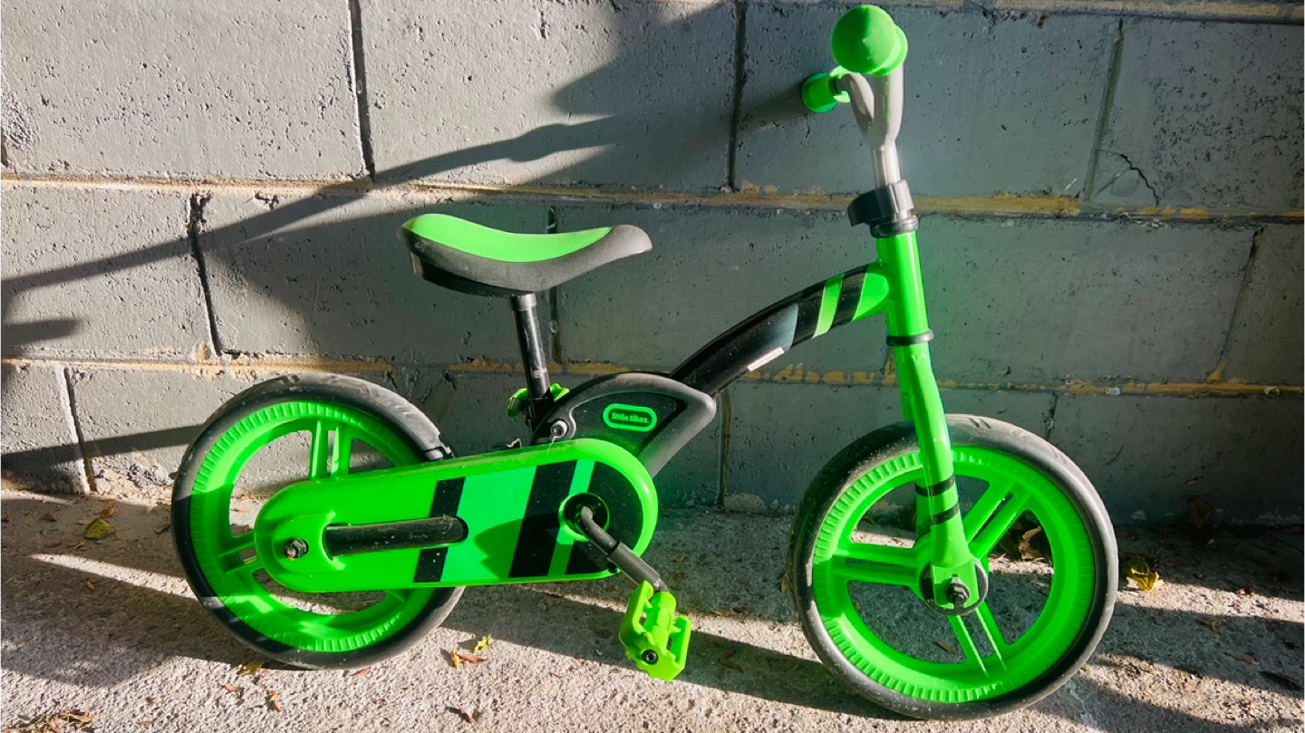 Little Tikes Green Balance Bike 2-in-1 Toddler Bike - photo 2