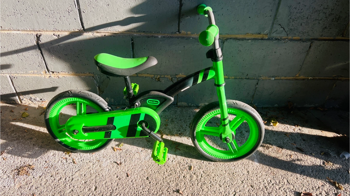 Little Tikes Green Balance Bike 2-in-1 Toddler Bike