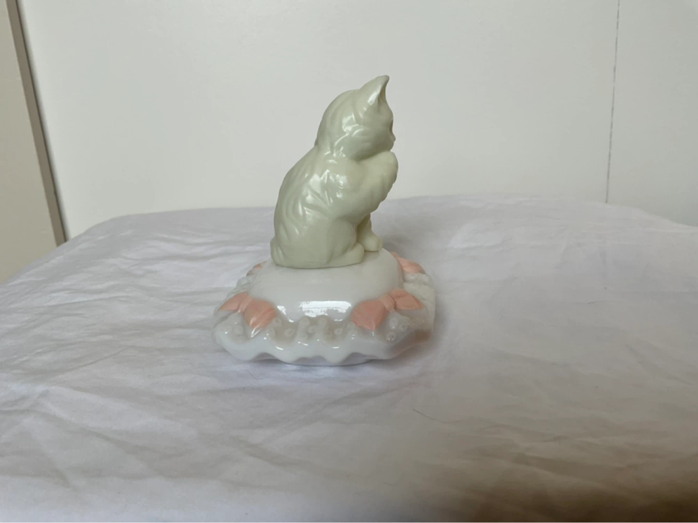 Vintage 1970’s “Sitting Pretty” cat pillow cologne bottle - photo 3