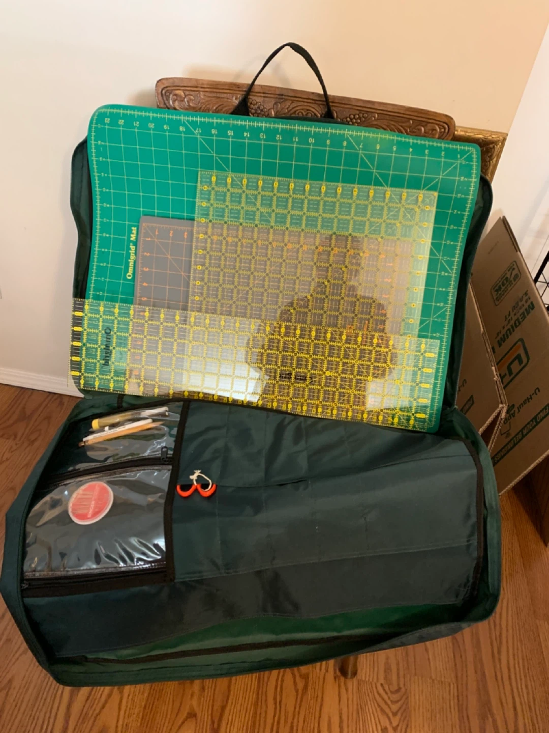Omnigrid Cutting Mat and Quilting Rulers Set with Bag