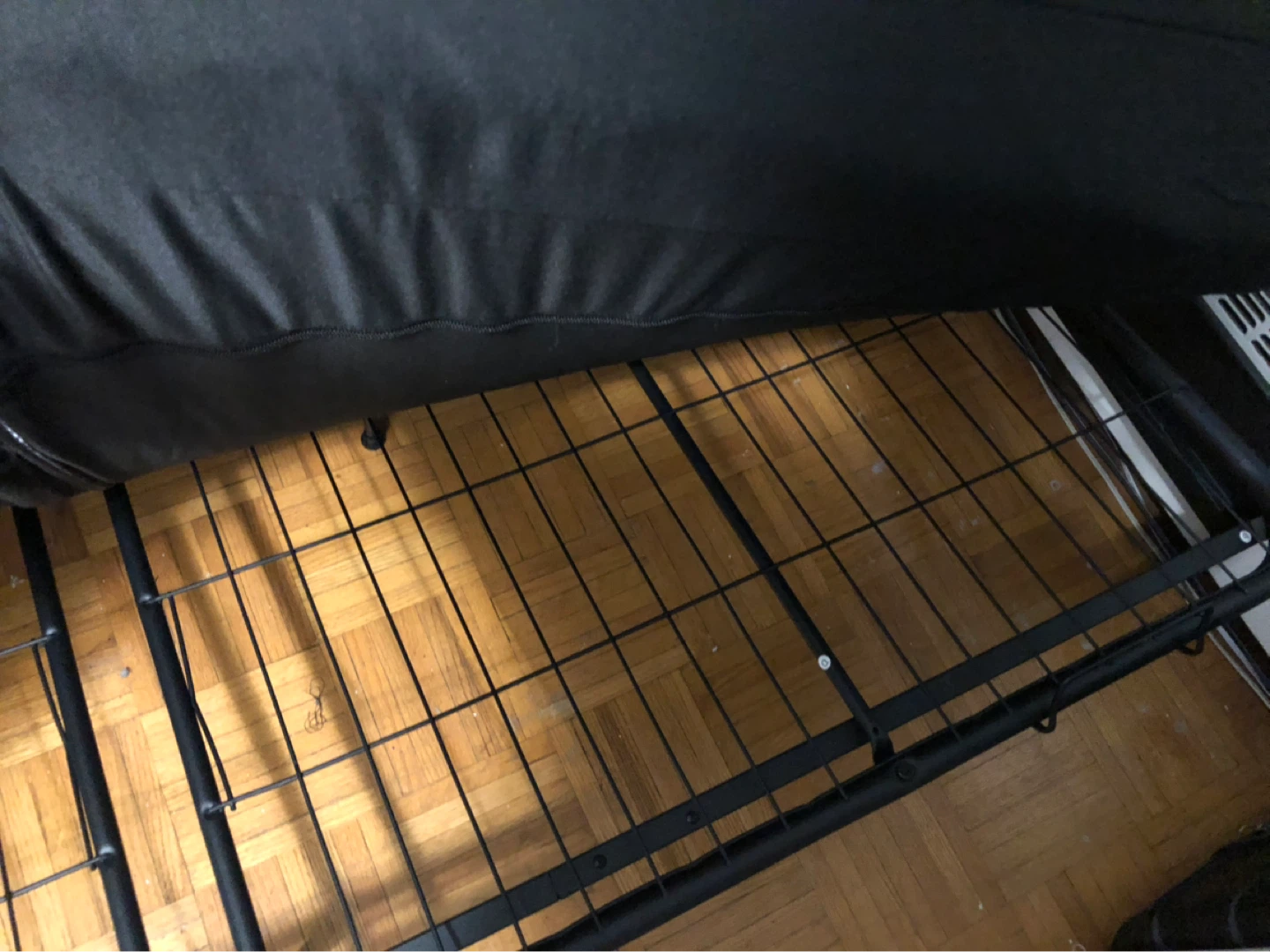 NEW Black Futon Sofa - photo 4