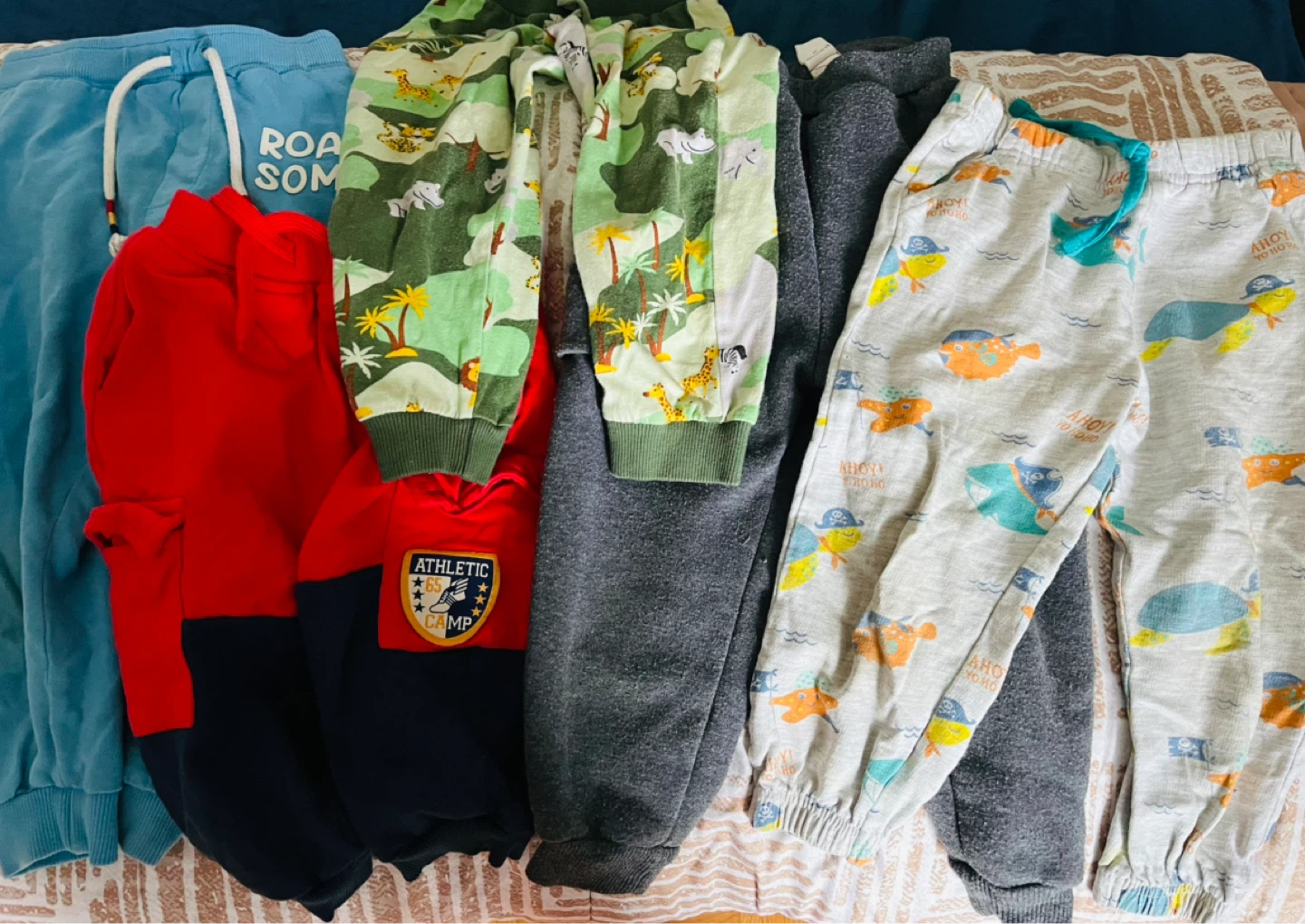 5 tops,5 pants,1 shorts (18-24 months) - photo 2