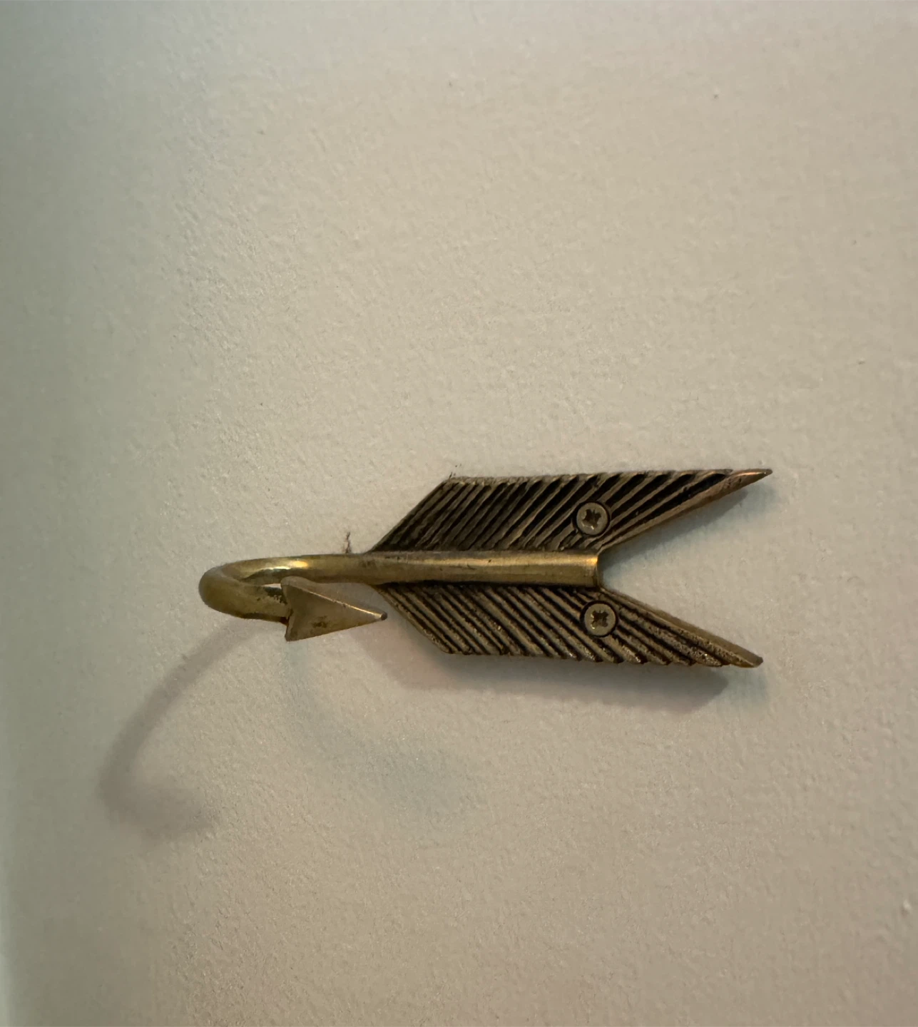 Decorative Arrow Tie-Back Hook (set of 3) - photo 2
