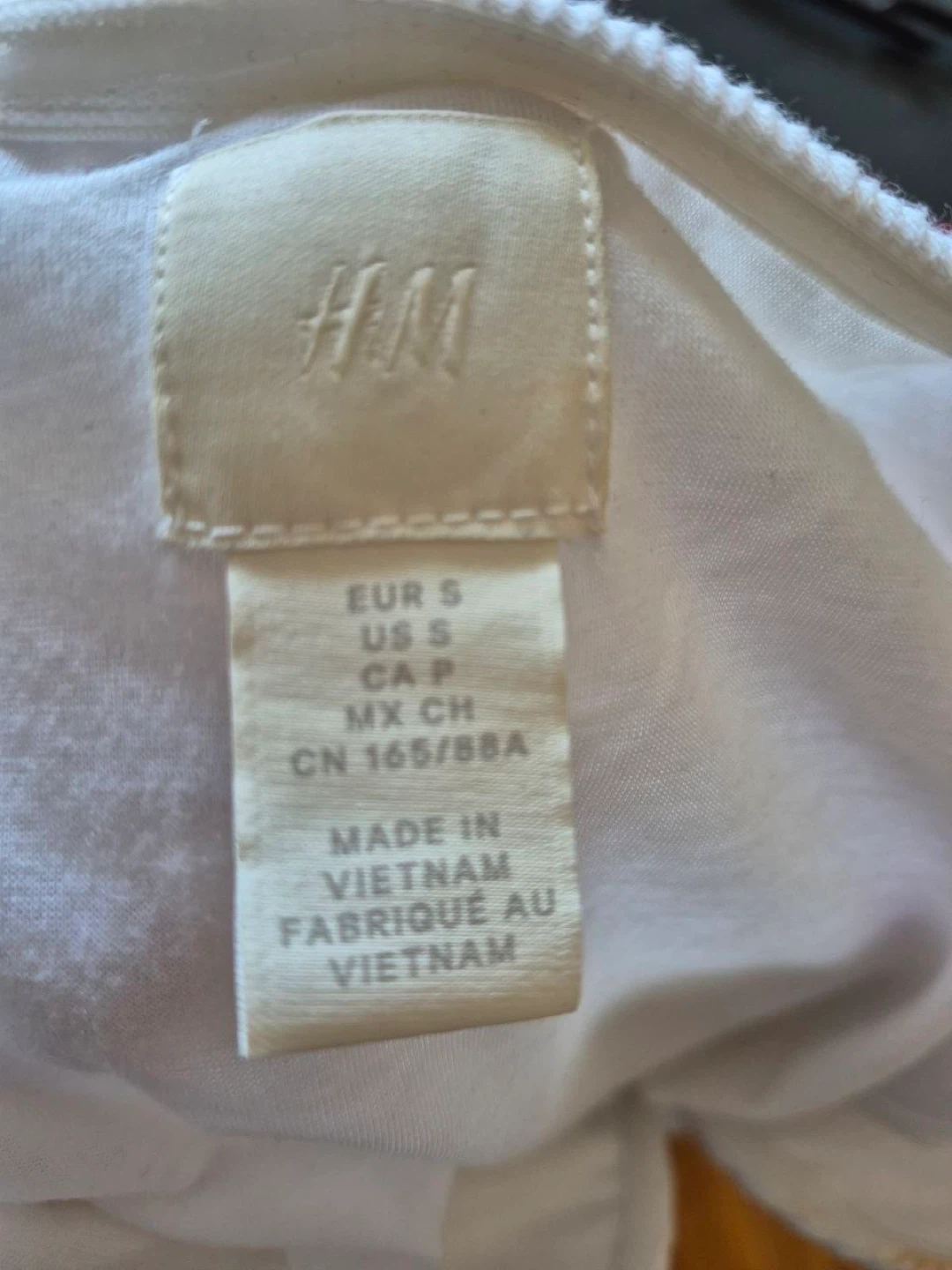 H&M White Strapless Tube Dress Size S - photo 2