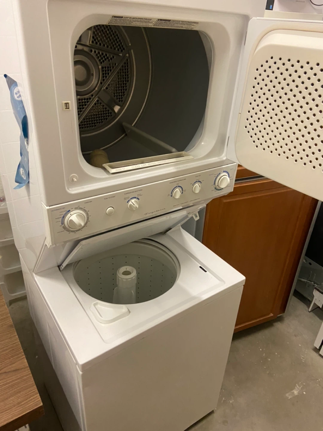 Frigidaire Stackable Washer Dryer Combo - photo 2
