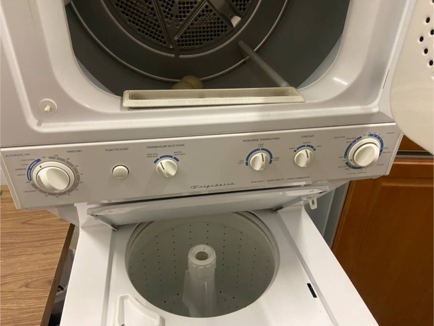 Frigidaire Stackable Washer Dryer Combo