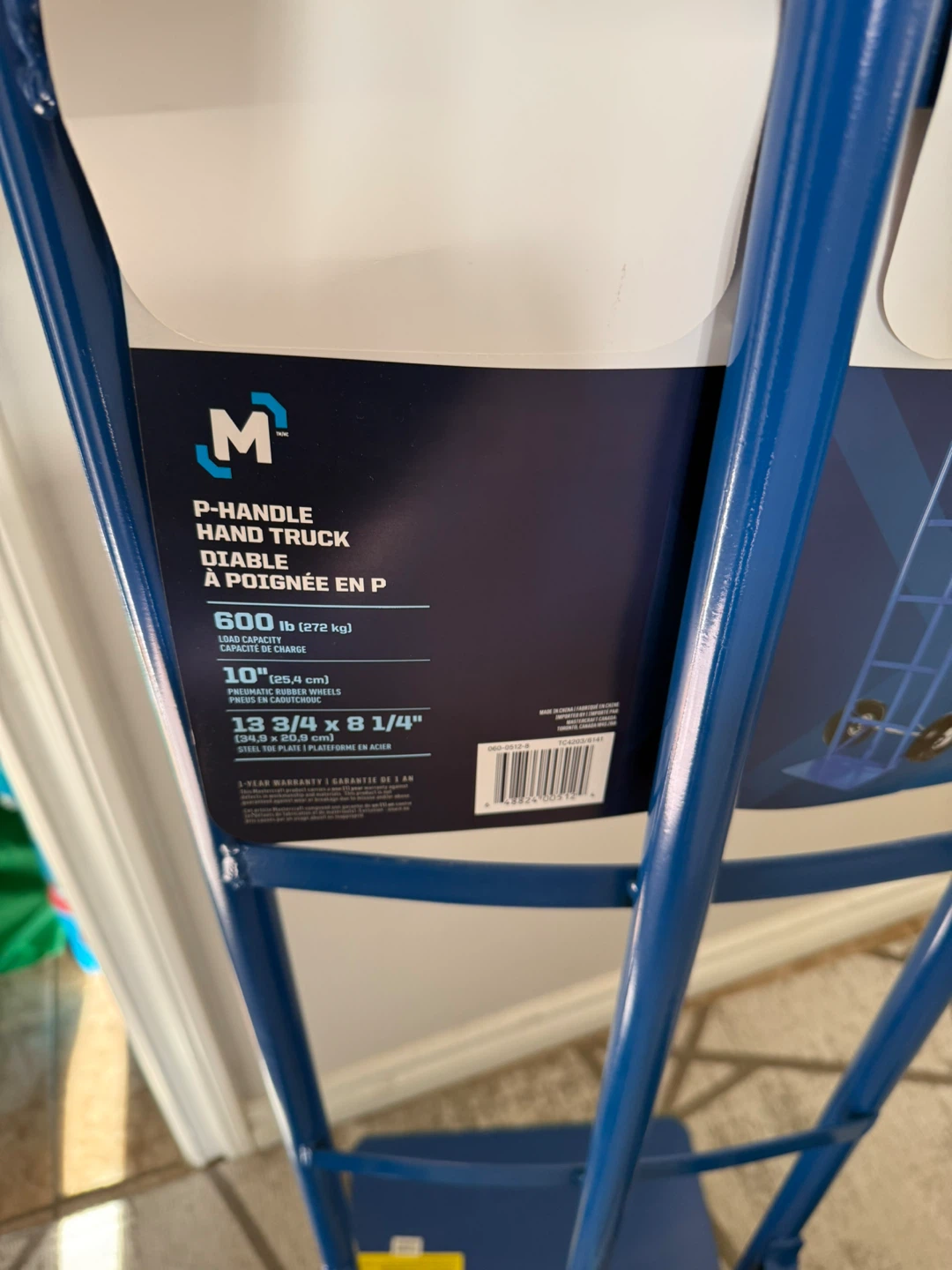 Mastercraft P-Handle Hand Truck - photo 2