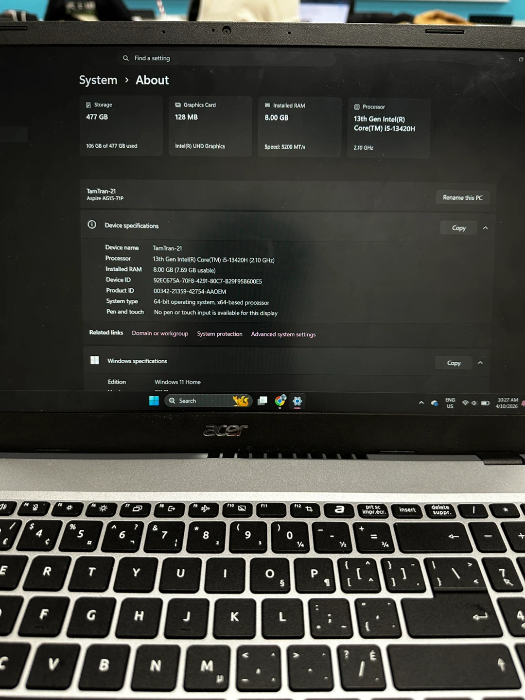 Acer Aspire Go 15 Laptop - 2024 - photo 2