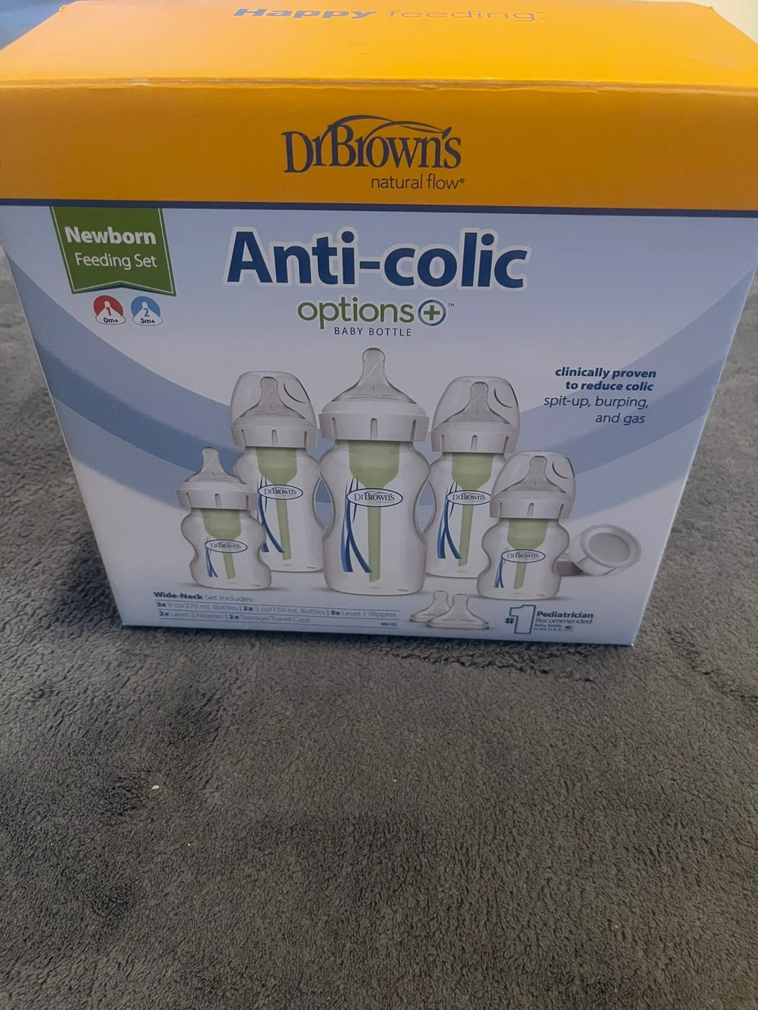 Dr. Brown's Anti-Colic Options+ Newborn Feeding Set - photo 2