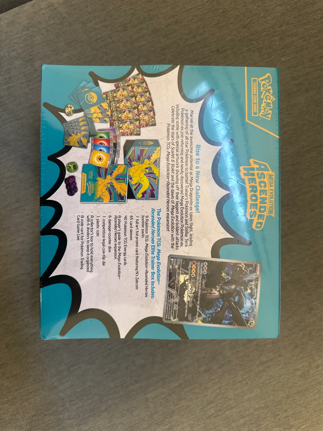 Pokemon Mega Evolution Ascended Heroes Elite Trainer Box - photo 3