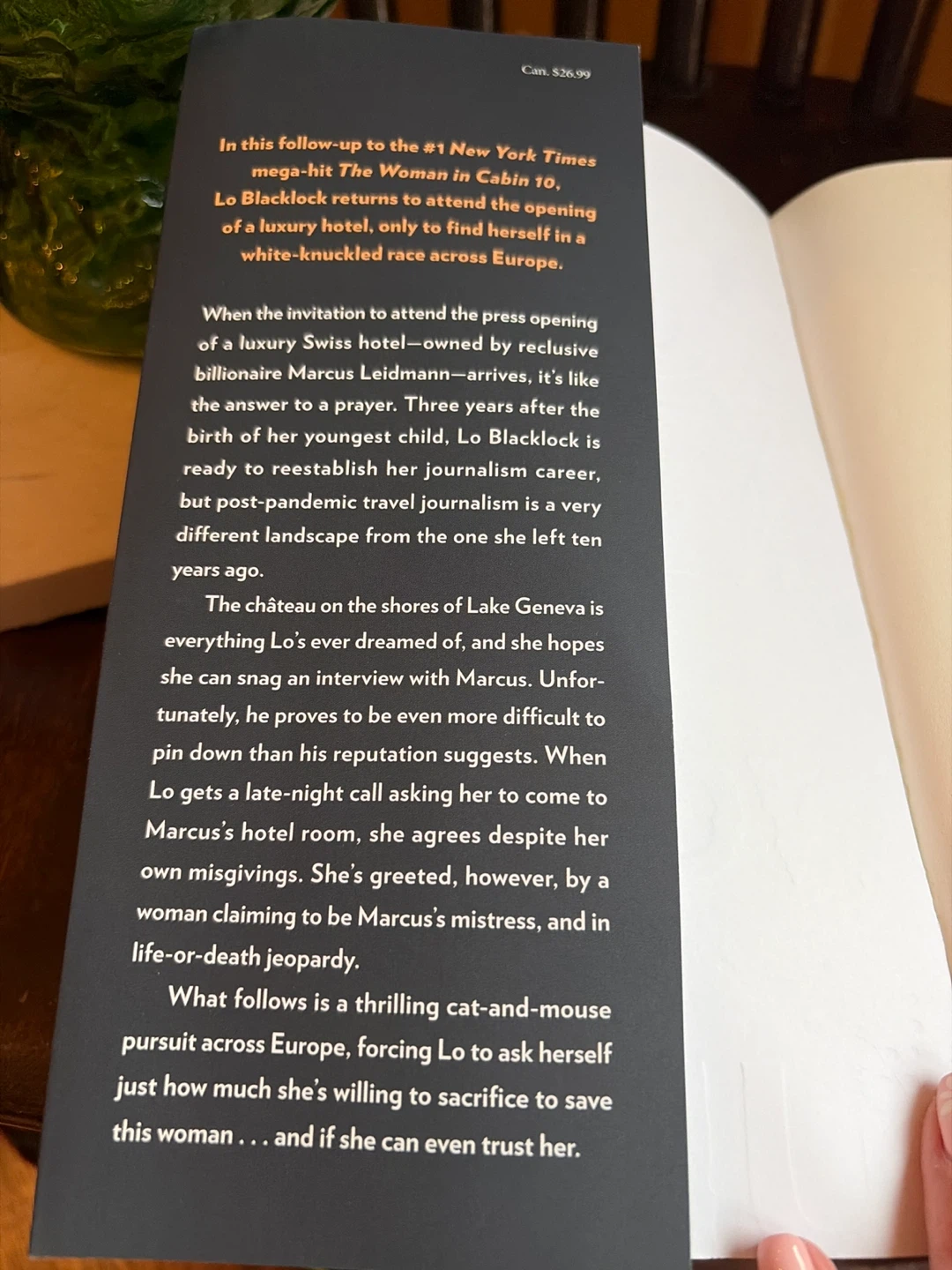 The Woman in Suite 11 by Ruth Ware - Novel - photo 5