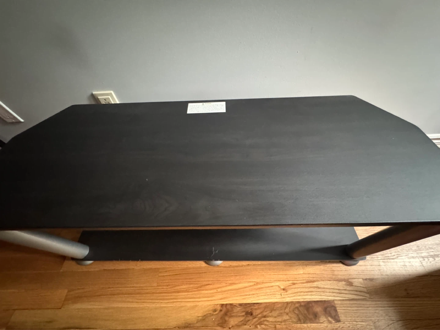 Black 3-Tier TV Stand