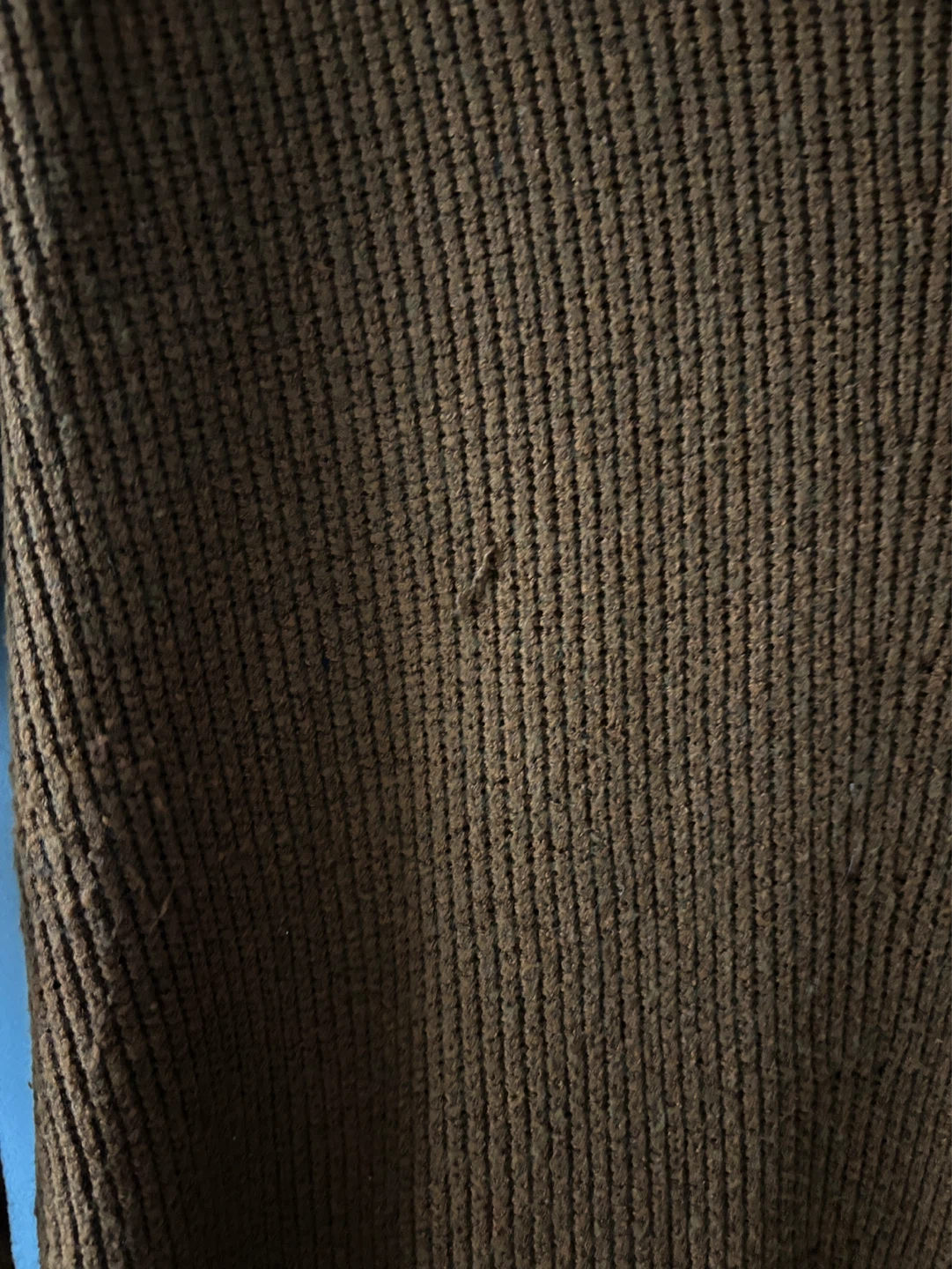 ONLY Ribbed Knit Sweater Dress - Brown - Size M - photo 4