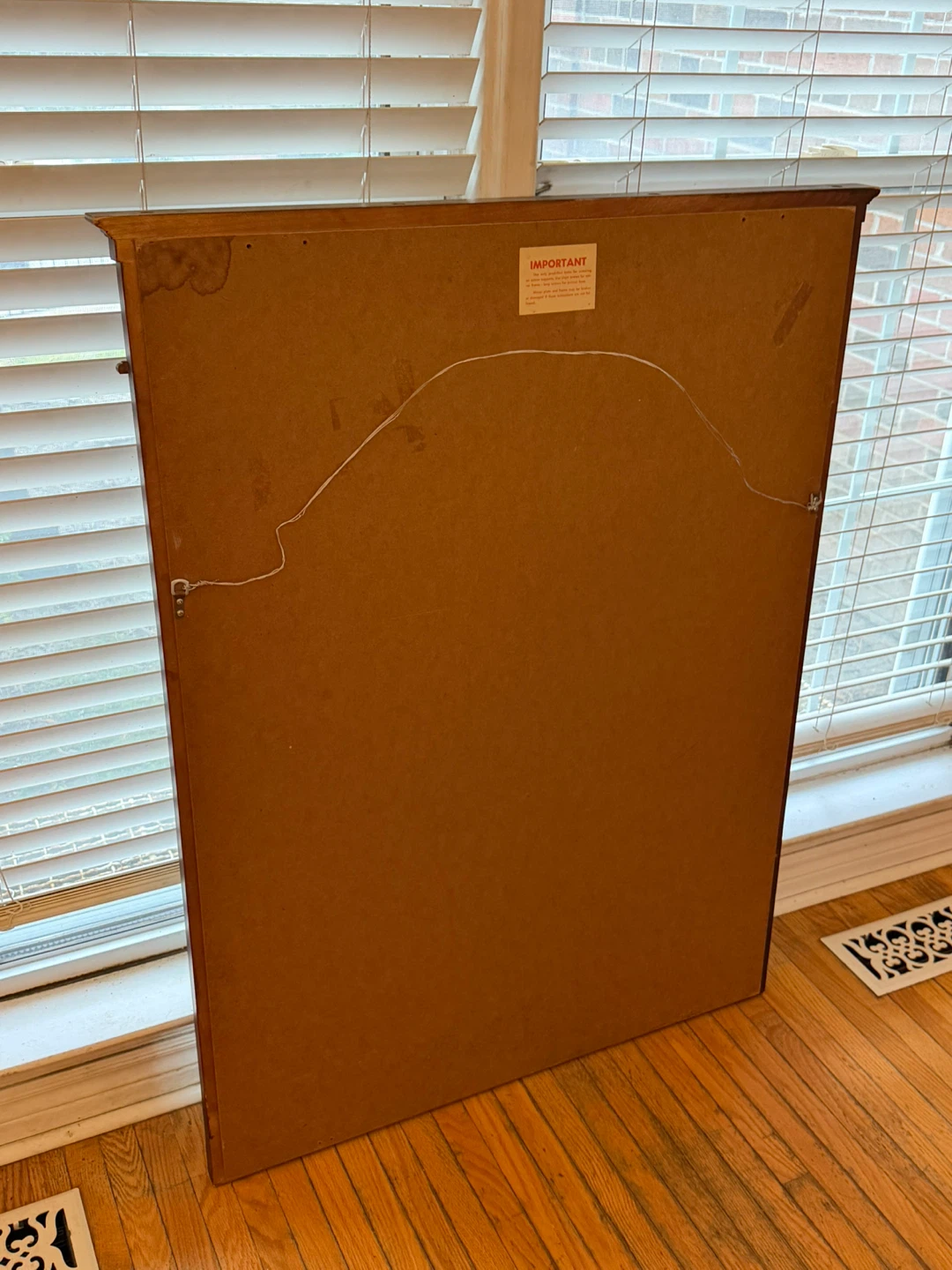 Wood Framed Decorative Mirror - photo 2