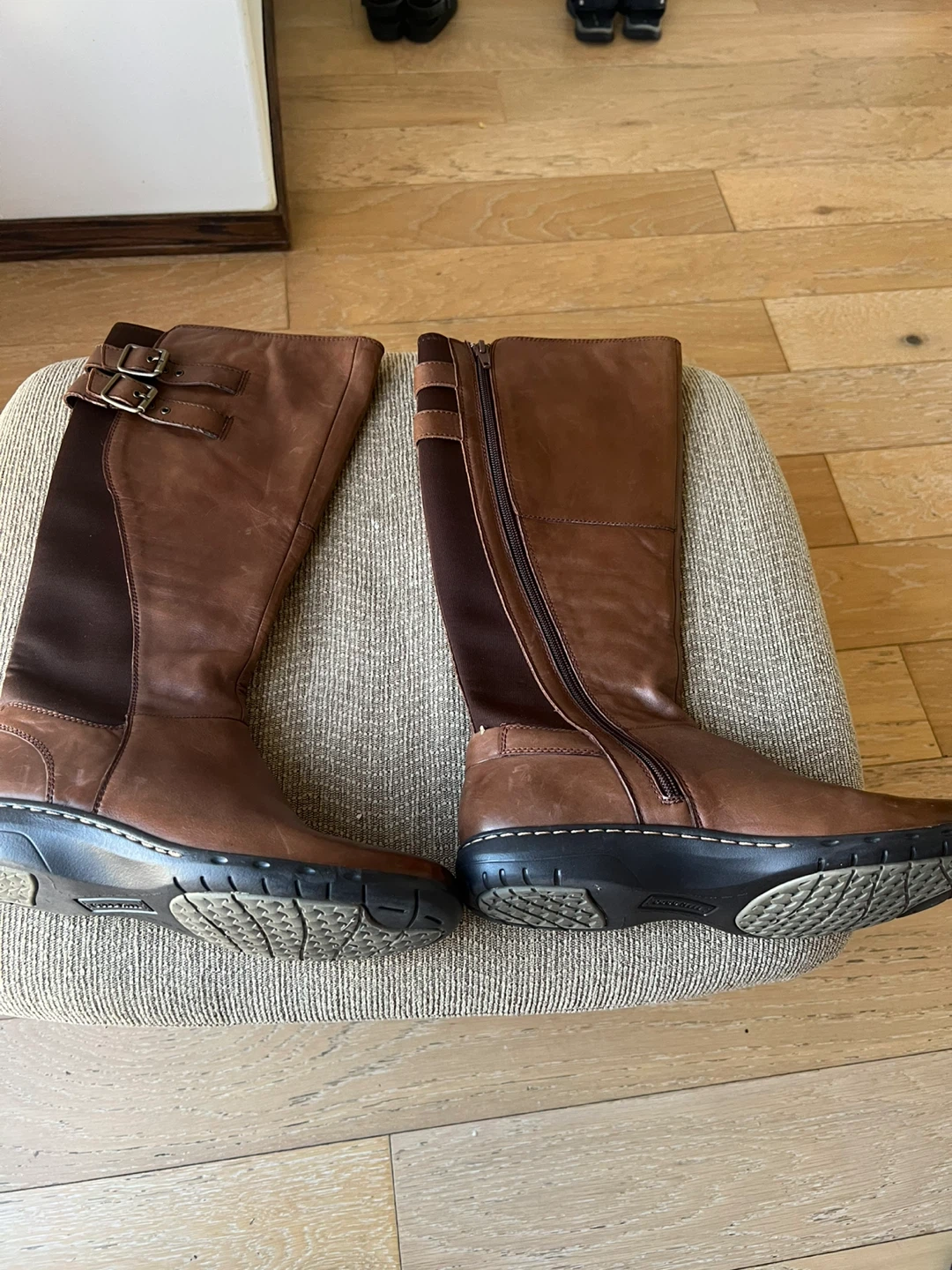 Brown  Tall Boots by Cobb Hill