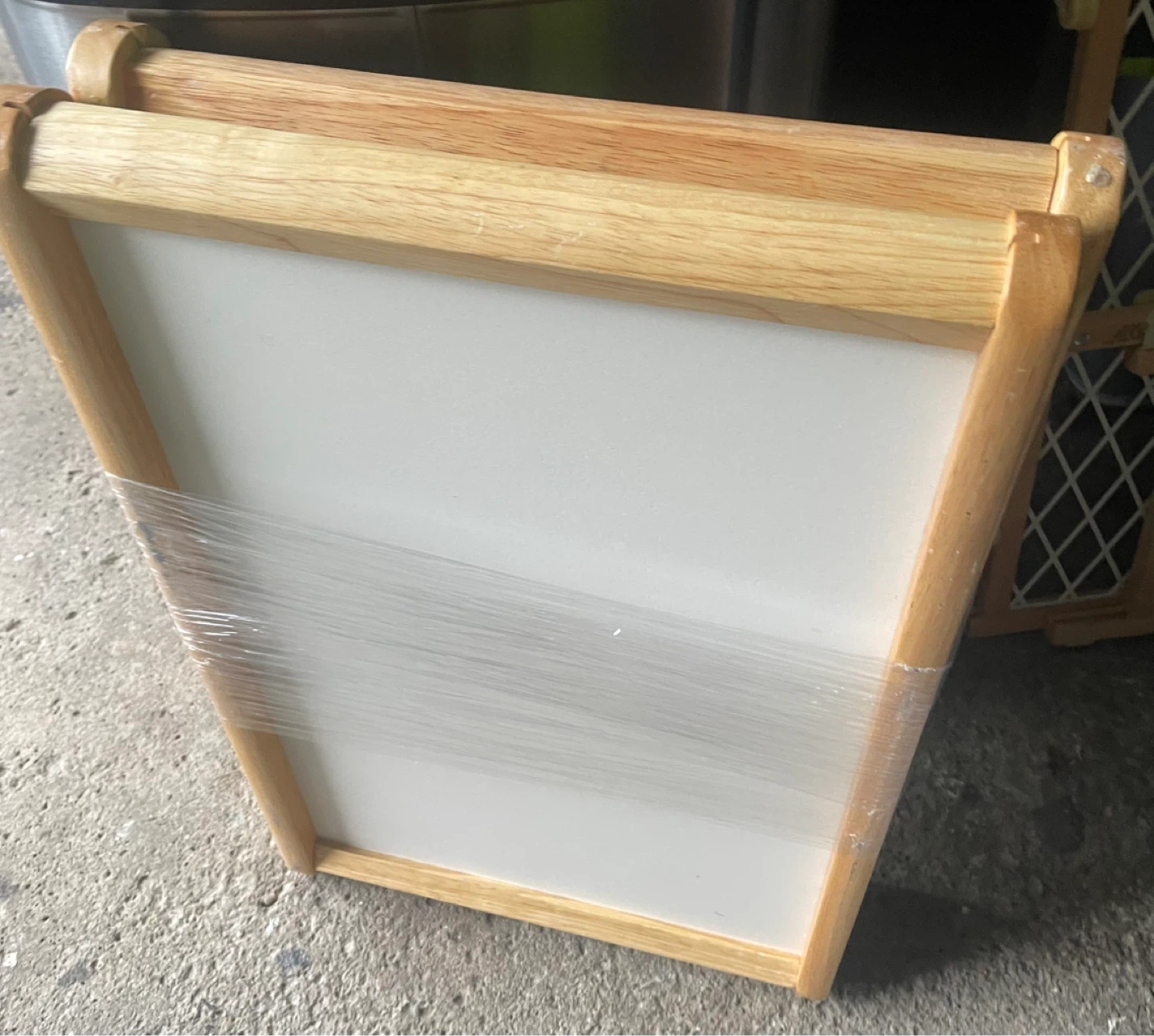 2 Folding Wooden Bed Tables