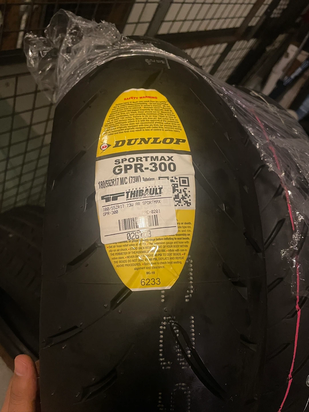 Dunlop Sportmax GPR-300 Motorcycle Tires