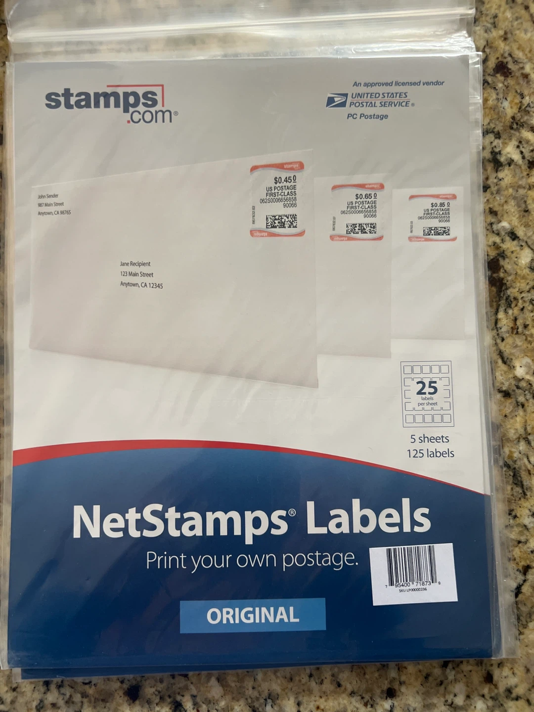 NetStamps Labels - Original Postage Labels