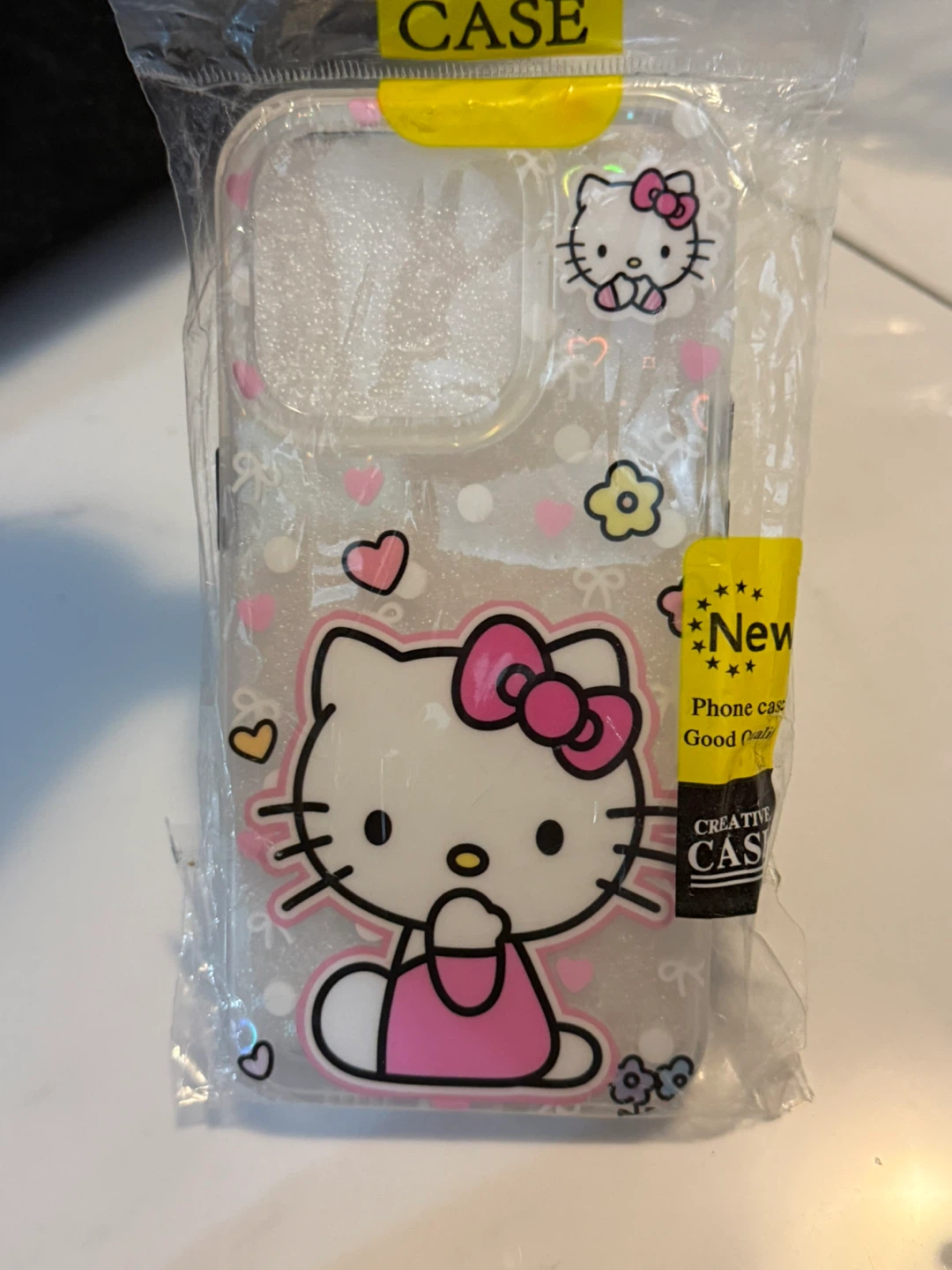 iPhone 15 Pro Silicone Case with Hello Kitty