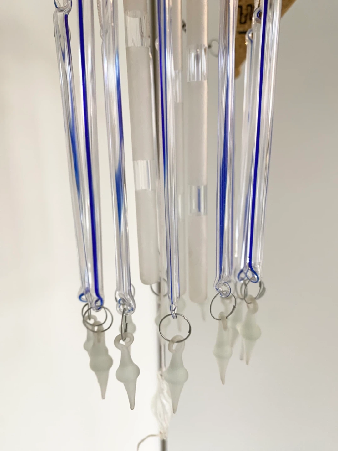 BRAND NEW Sailboat Wind Chime w/ Glass Tubes - photo 2