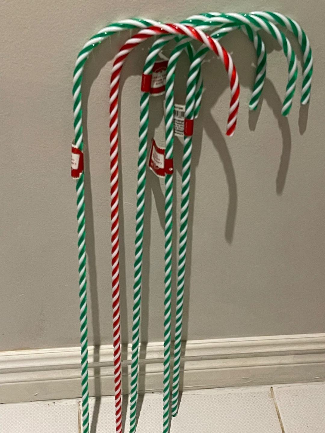 Set of 5 Large Candy Canes - photo 2