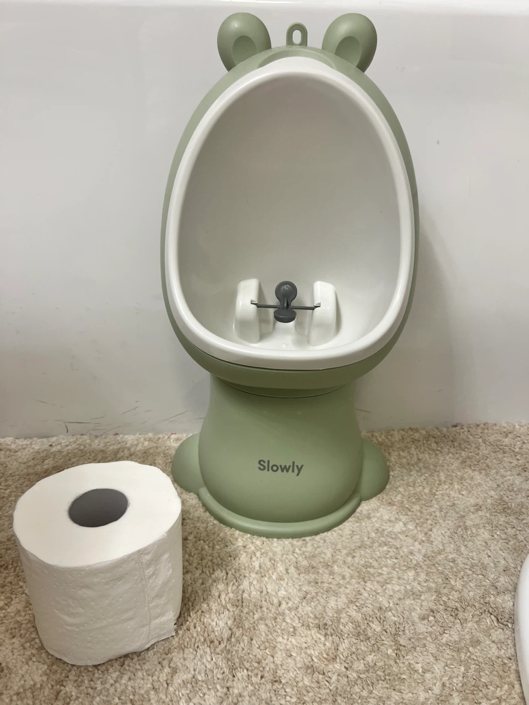Green Frog Toddler Urinal