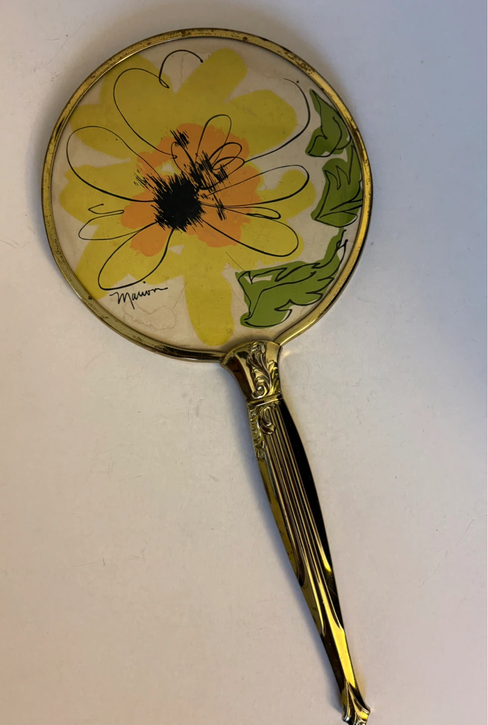 Via Vermont Angel Jewelry Box & Retro Hand Mirror by Marion. - photo 5
