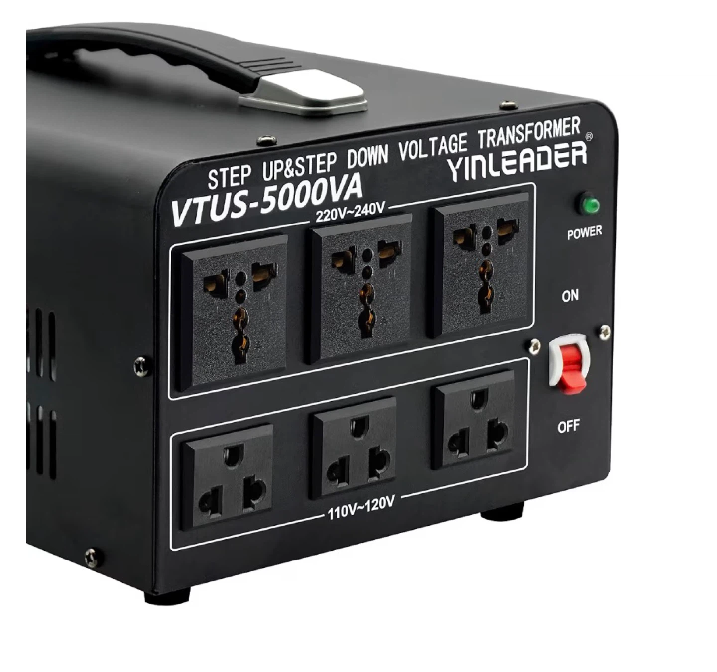 YINLEADER VTUS-5000VA Step Up/Down Voltage Transformer