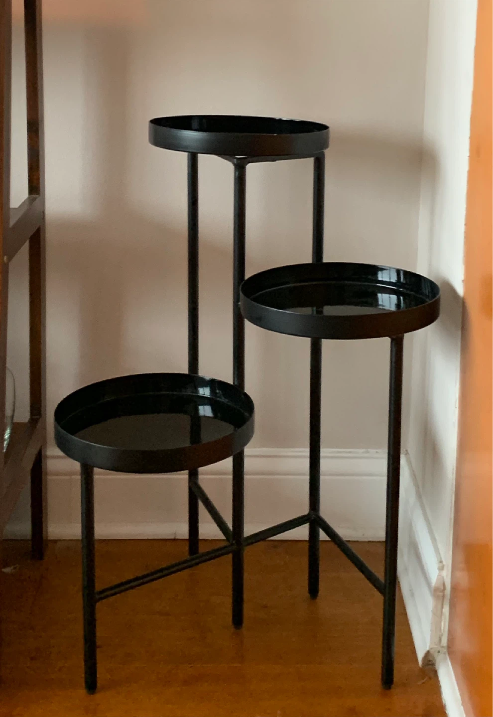 Heavy Boutique 3-Tier Plant Stand - High Gloss Black - photo 2