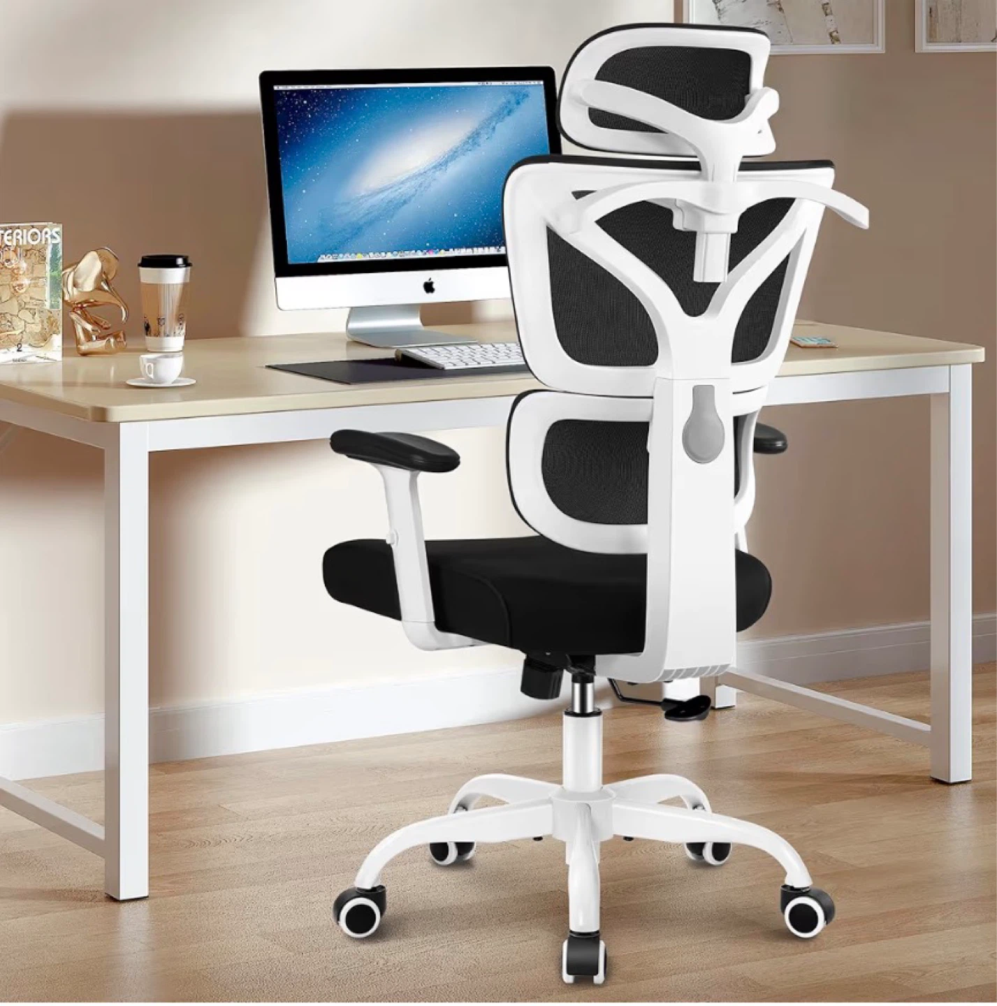 Black Ergonomic Office Chair WR-999-S