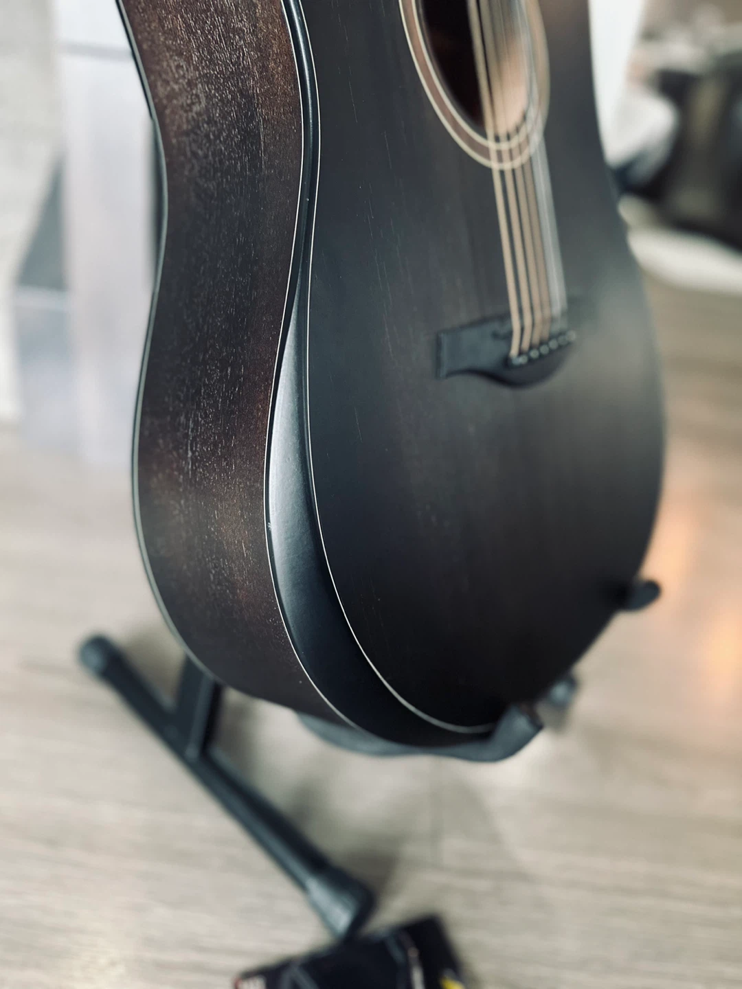 Smooth Playing Jay Turser Acoustic Guitar with Bevel Cut - photo 5