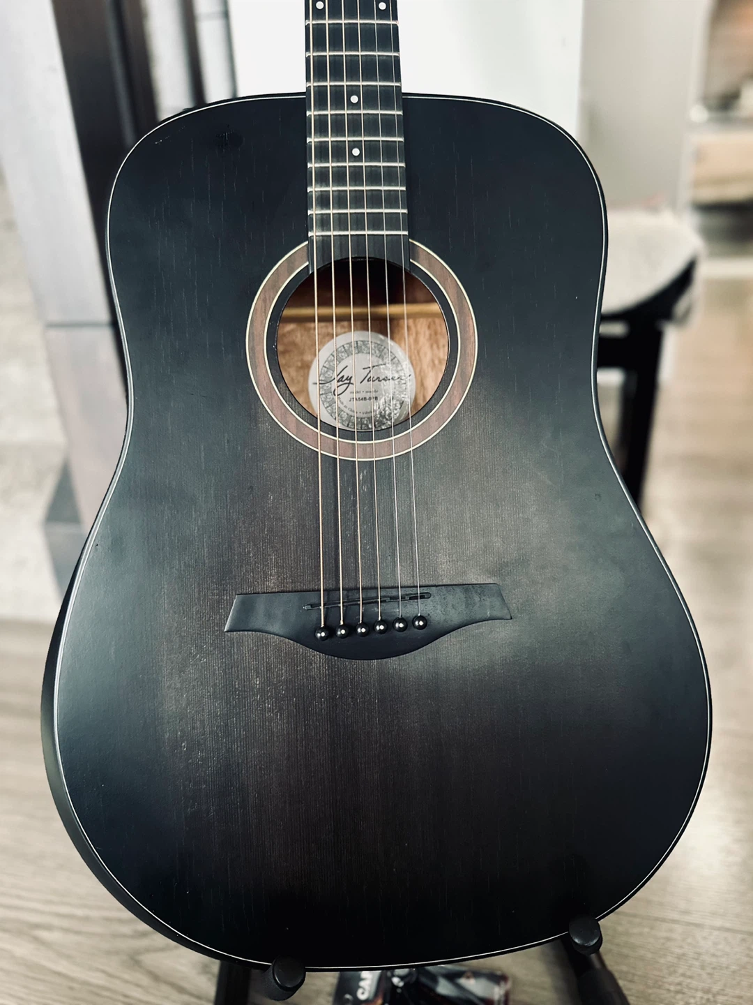 Smooth Playing Jay Turser Acoustic Guitar with Bevel Cut - photo 2